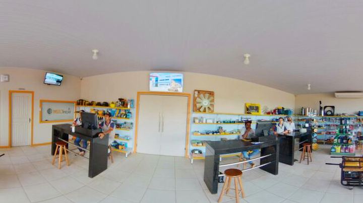 Visita virtual à loja